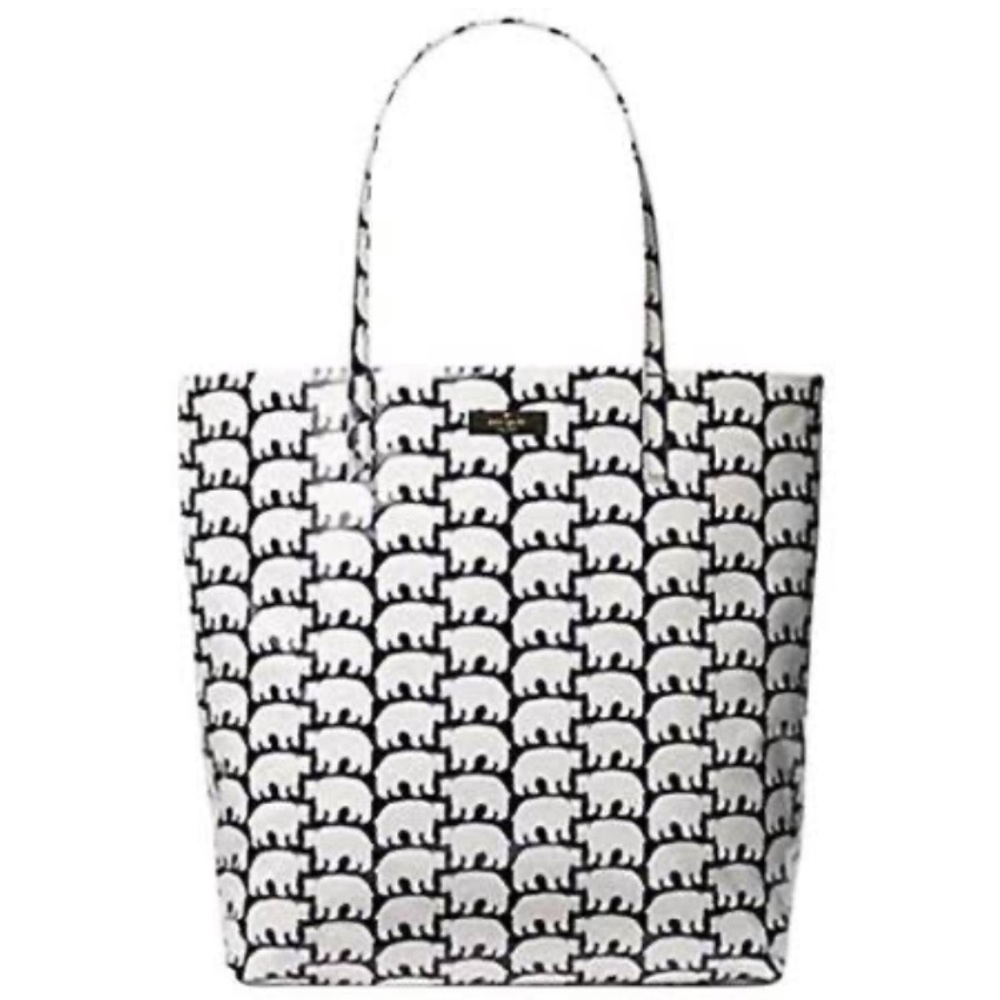 BNIP Kate Spade Daycation Bon Shopper Polar Bears